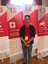 Босяк Иван – участник компетенции «Электромонтаж»
